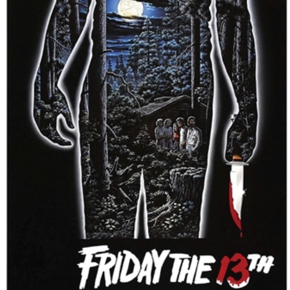 Friday the 13th Poster Aprox Size 24x36 Inches
